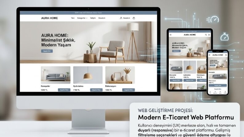 Modern E-Ticaret Web Platformu