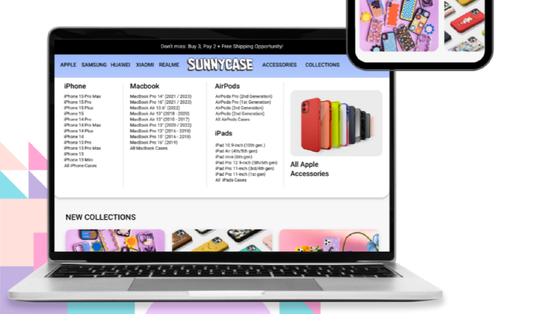Phone Accessories UI Design