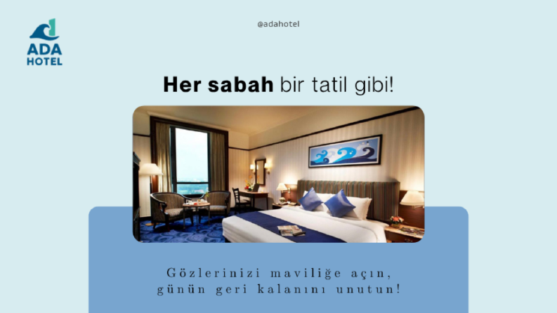 Tatil Oteli Tanıtım | Konsept Sosyal Medya Reklamı