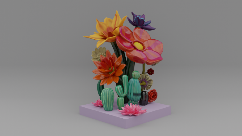 3D Heykel Modelleme ve Texture Düzenleme