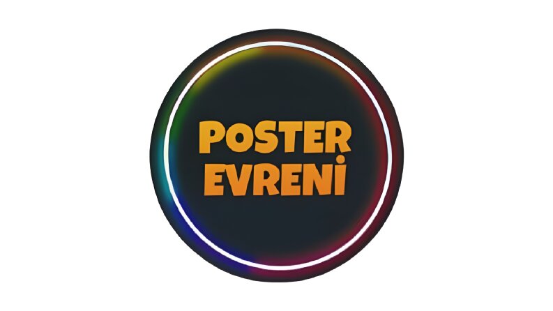 Bir poster mağazası için logo tasarımı