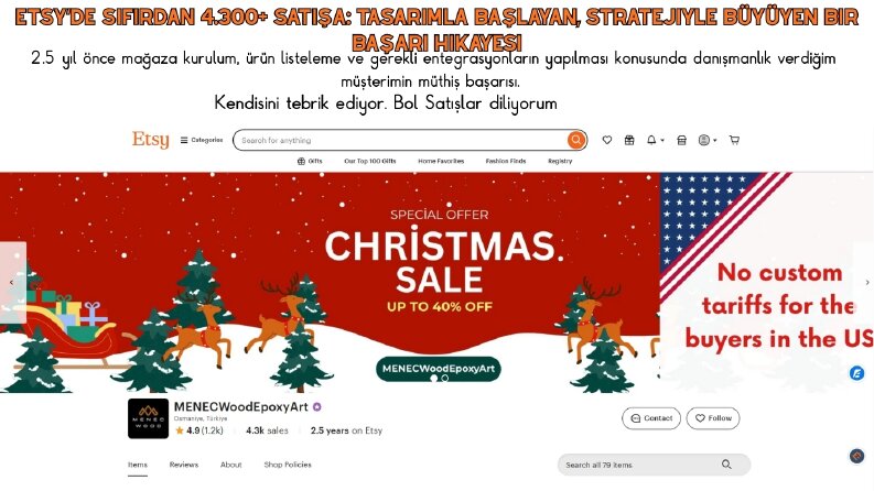 2.5 Yılda +4300 Satış 👏 Başarılarınızın devamını diliyorum