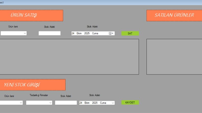 Stok ve Satış Takip Programı