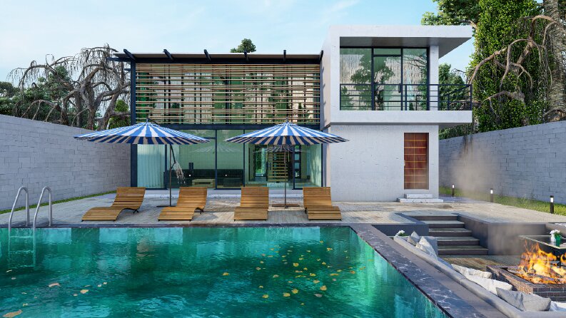 Villa Bahçesi Tasarımı