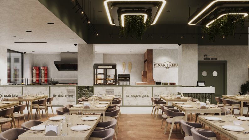 Konsept Restaurant Tasarımı