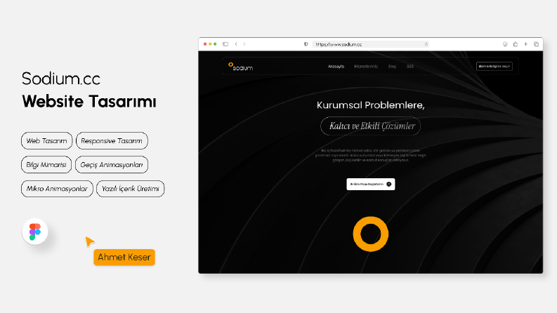 Sodium.cc Website Tasarımı