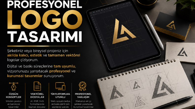 Markanıza Özel Yaratıcı ve Özgün Logo Tasarımları