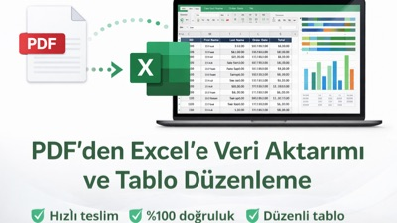 PDF’den Excel’e Veri Aktarımı
