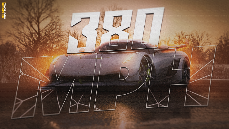KOENIGSEGG JESKO - Forza Horizon 5 Thumbnail Tasarımı