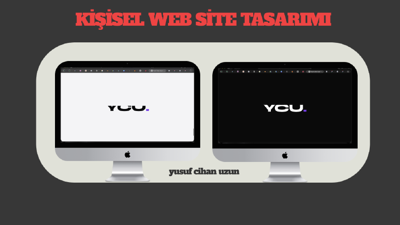 Kişisel Web Site Tasarımı
