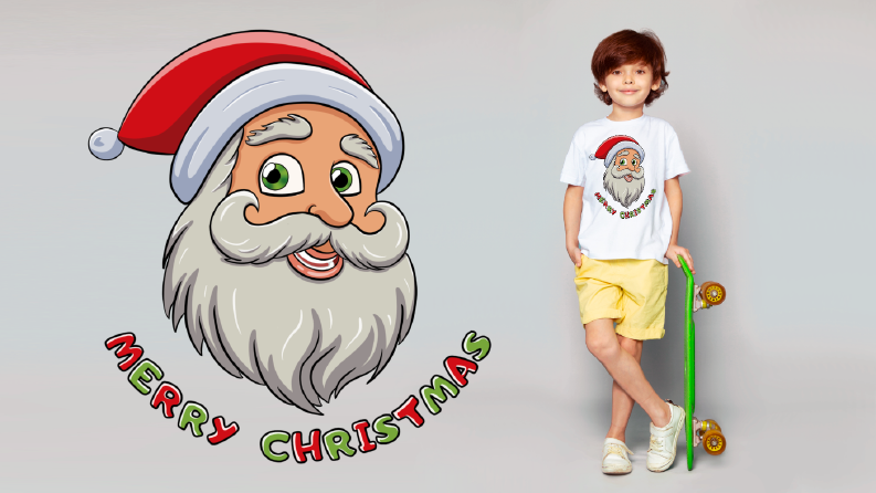 Santa Tshirt Tasarımı