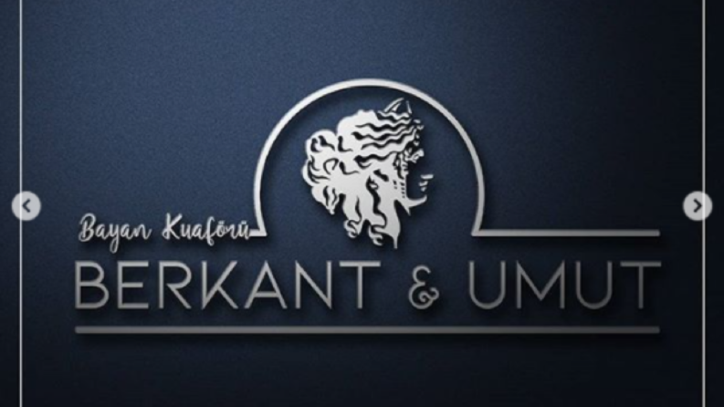 Berkant & Umut Kadın Kuaförü Logo Çalışması