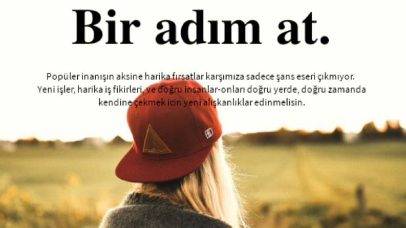 İş örneğim