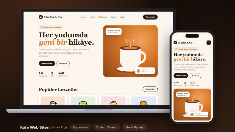 Kurumsal Web Sitesi & Arayüz Tasarımı