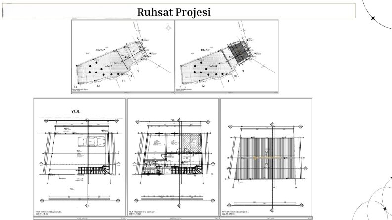 RUHSAT PROJE ÇİZİMİ/DETAY AUTOCAD