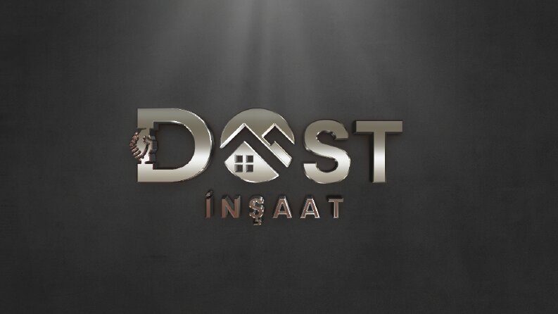 DOST İnşaat için hazırladığımız logo