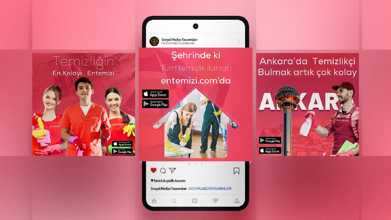 Entemizi Sosyal Medya Tasarımları