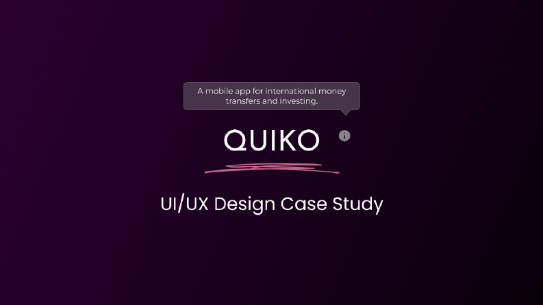 Quiko Finans Uygulaması - UI/UX Design Case Study
