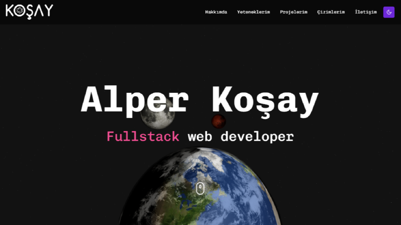 Kişisel Portfolyo Sitem