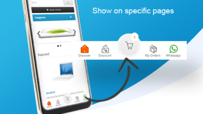 Opencart - Özel Mobil Menü Modülü