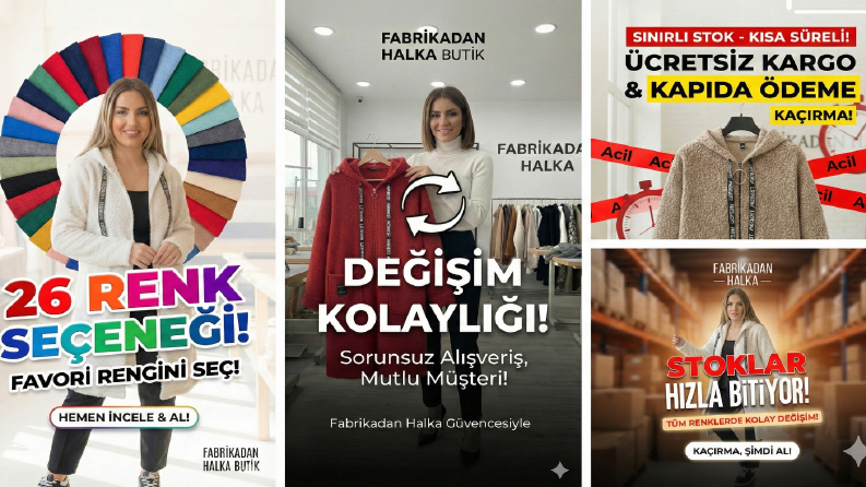 Reklam Odaklı Instagram Banner ve Story Tasarımları
