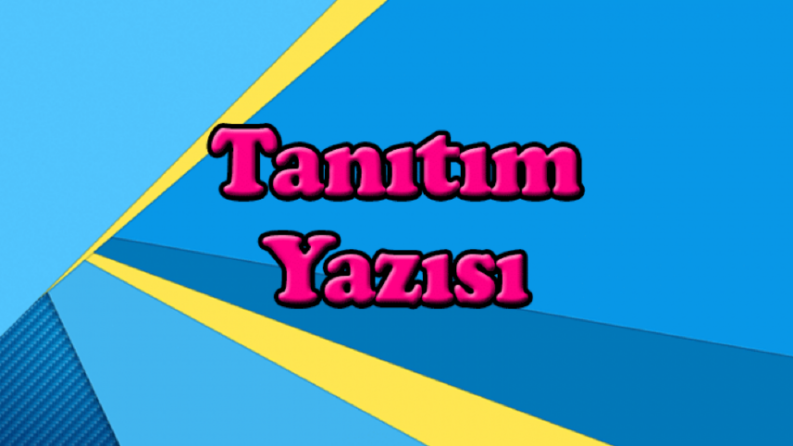 İş örneğim