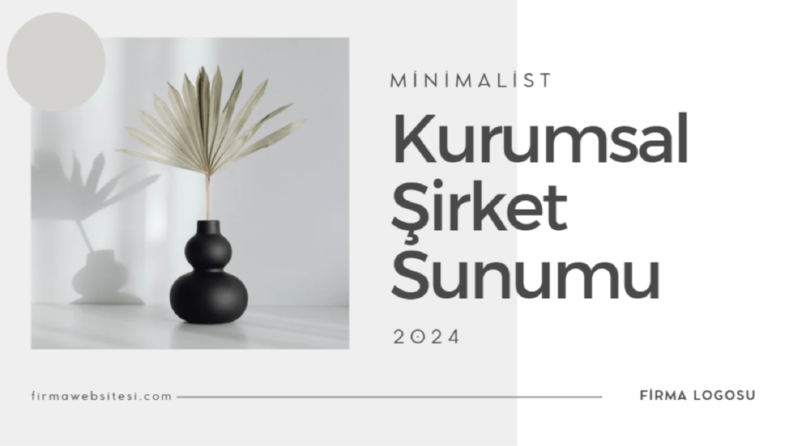 Sunum ve İnfografik