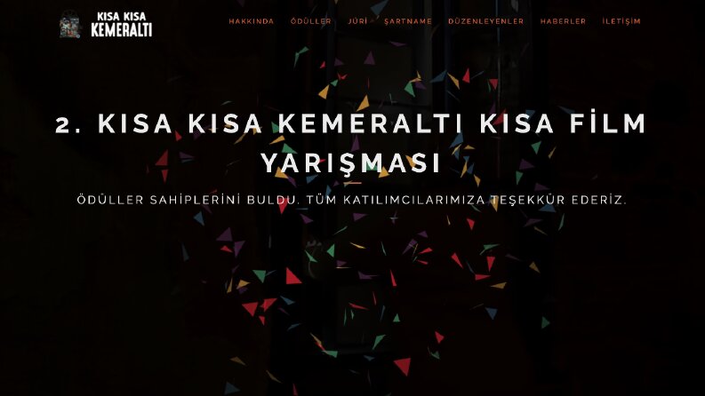 Kısa Kısa Kemeraltı Kısa Film Yarışması