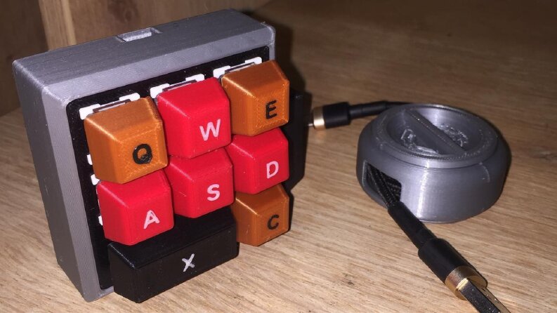 Mekanik arduino klavye
