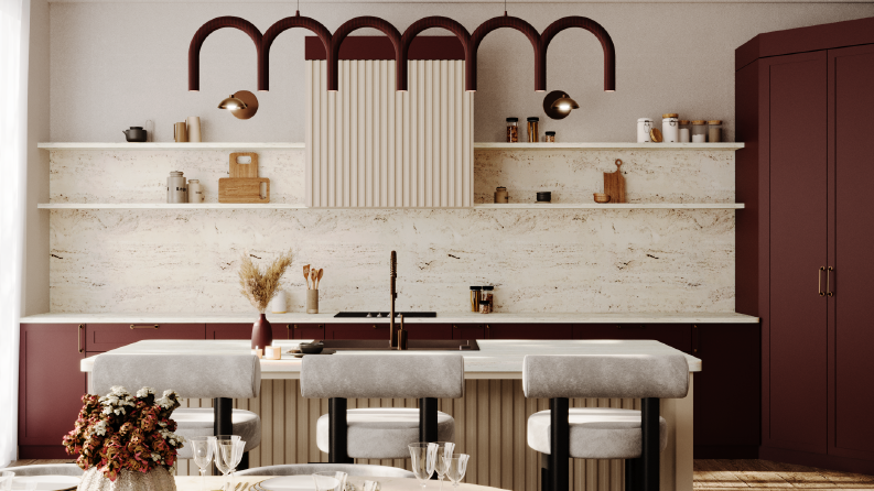 'Aralya' Salon-Mutfak Tasarımı