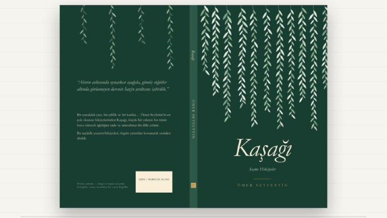 Kaşağı – Öykü Kitabı İç Sayfa ve Kapak (Örnek Çalışma)