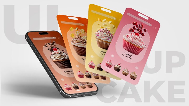 Cupcake App UI Tasarımı