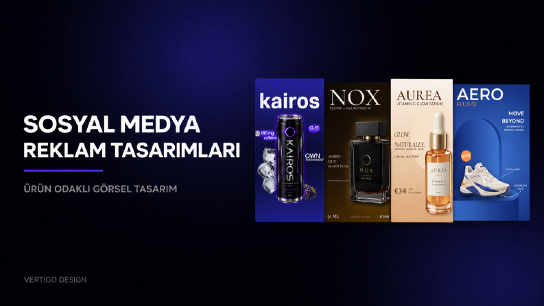 Ürün Reklamı ve Sosyal Medya Tasarımları