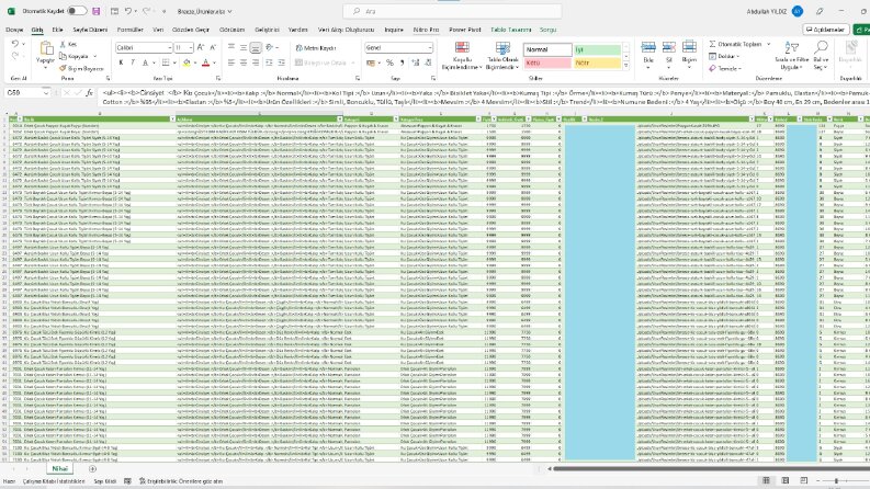 Power Query ile XML dosyasının düzenlenmesi