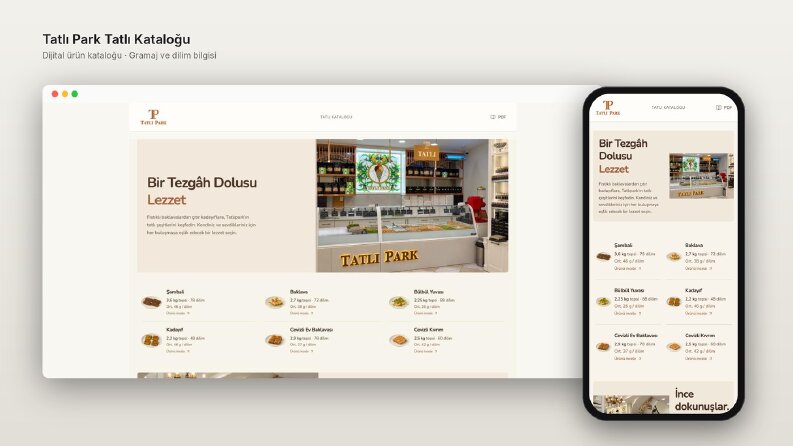 Tatlı Park – Online Tatlı Kataloğu