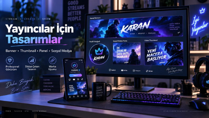 Yayıncılar İçin Tasarımlar