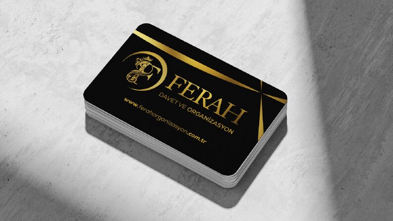 Ferah organizasyon logo ve kartvizit tasarımı