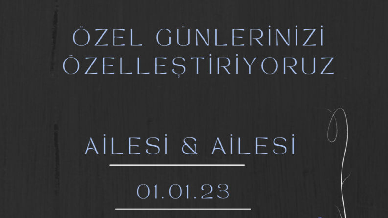 Ben, özel günleriniz için size özel tasarımlar yapabilirim