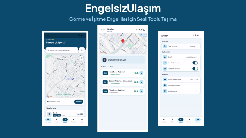 EngelsizUlaşım – Sesli Komutlu Erişilebilir Toplu Taşıma