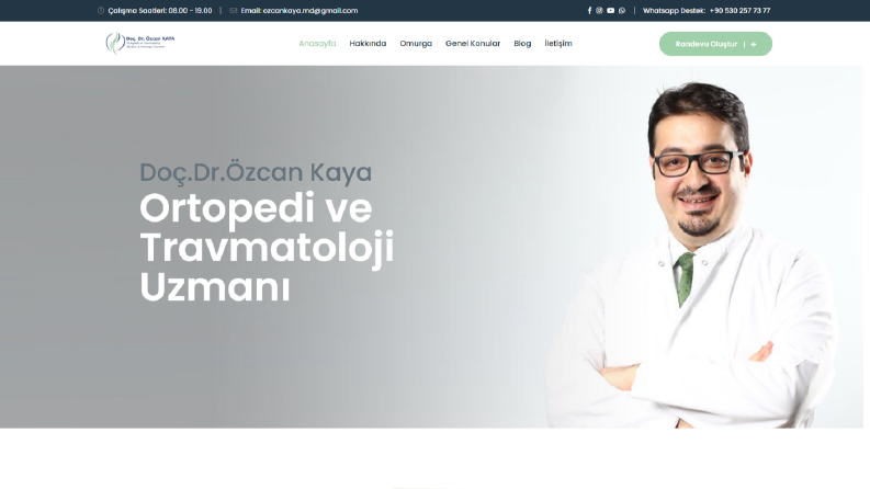 Özcan Kaya Web Sitesi