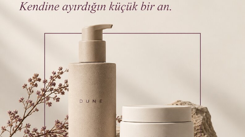 DUNE: minimal kişisel bakım ürün serisi