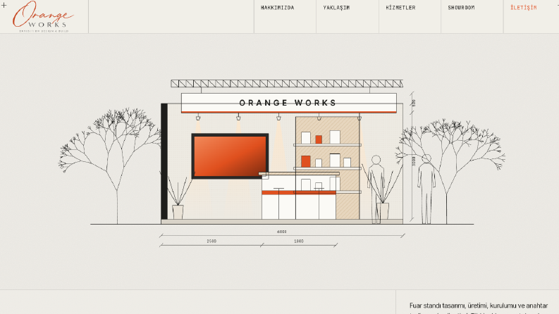 Orange Works - Fuar Standı Firması Kurumsal Web Sitesi