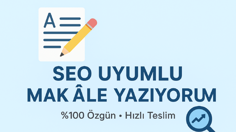 SEO Uyumlu & Akıcı Blog Yazıları — Hızlı Teslim