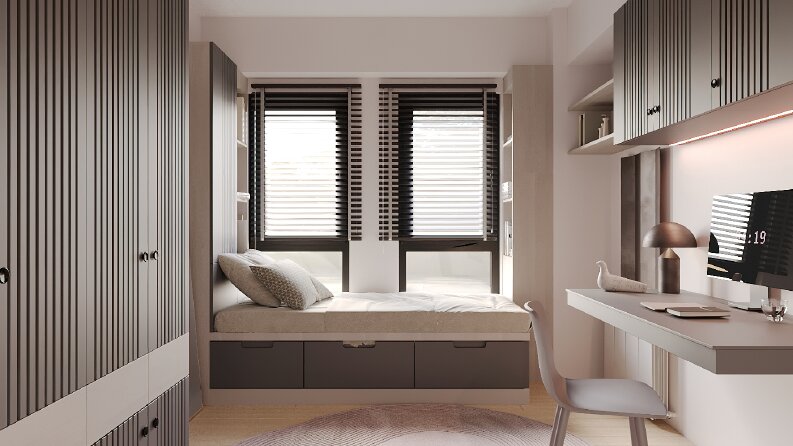 Minimalist Genç Odası