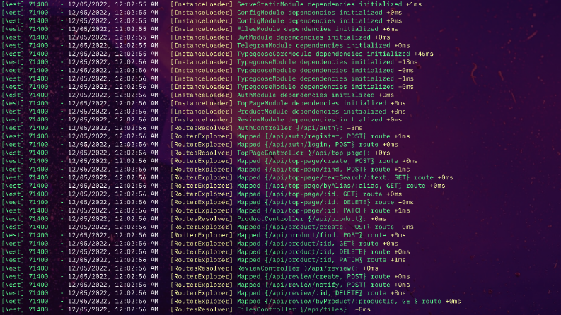 Backend for headhunter website