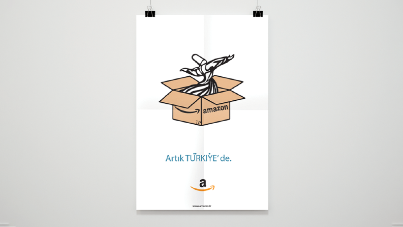 Amazon Türkiye / Reklam Afişi Tasarımı