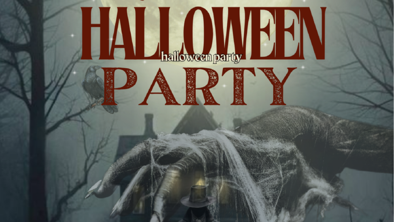 Halloween Party/Afiş Tasarımı.