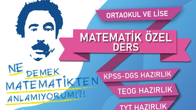 Özel Ders- Reklam Afişi