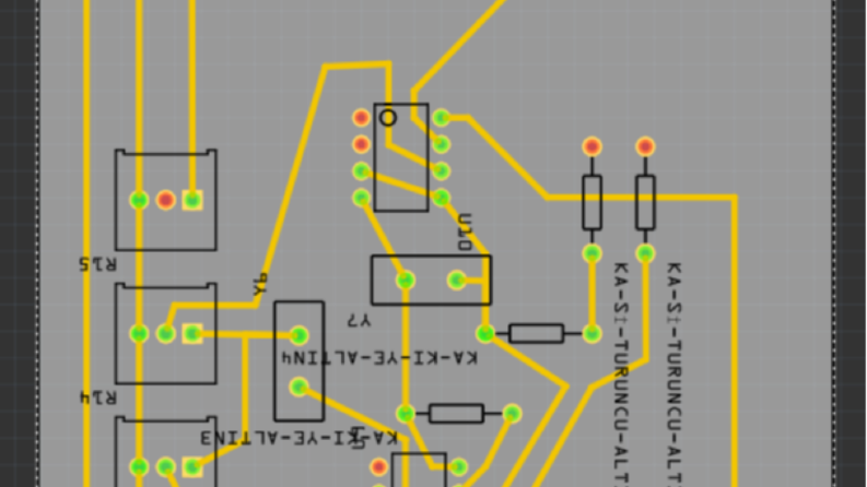 Proteus devre tasarımı