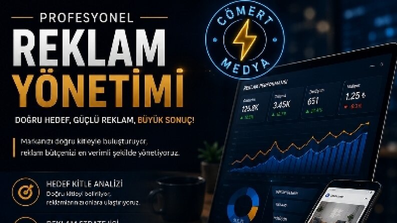 Markanızın doğru hedef kitleye ulaşması için profesyonel reklam yönetimi hizmeti sunuyorum.